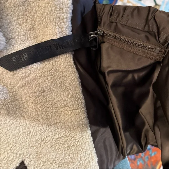 Alpha Industries Brown and Cream Bomber Jacket - Picture 10 of 15